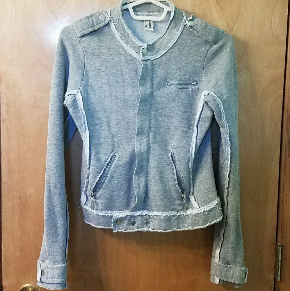 Light grey billabong jacket